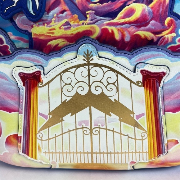 Loungefly | Disney Hercules Mount Olympus Golden Gates Mini Backpack - Picture 4 of 12